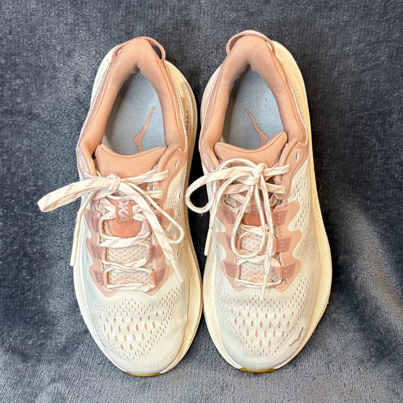 Hoka One One Shoes - Hoka One One Kawana 2 Vanilla Sandstone Running Shoes Women's Sizes 6.5 -B